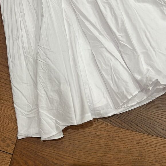 JONATHAN SIMKHAI
Indy plissé cotton-blend poplin maxi dress new 6 - Picture 3 of 5